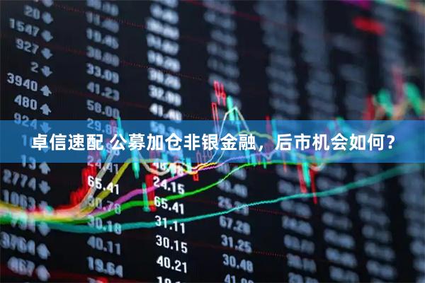 卓信速配 公募加仓非银金融，后市机会如何？